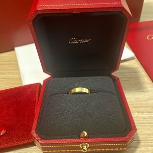 Cartier Love Ring (never wore)